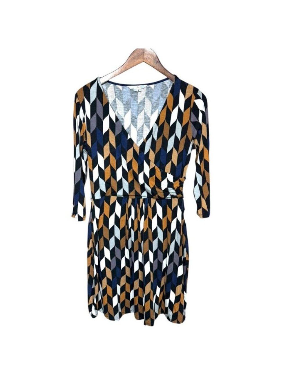 Boden Elena Wrap Dress Multicolor Size 10P